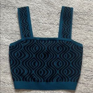 Knit crop top